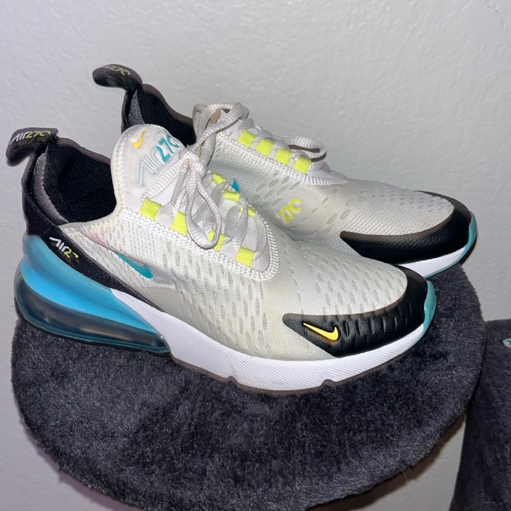 Nike air max 270 white hyper jade shoes 🤍